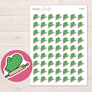 I-13485 planner sticker sheet with enlarged sticker detail