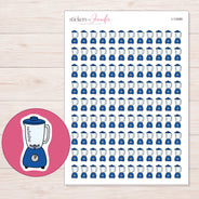 I-13499 planner sticker sheet with enlarged sticker detail