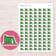 I-13501 planner sticker sheet with enlarged sticker detail