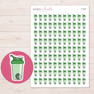 I-13504 planner sticker sheet with enlarged sticker detail