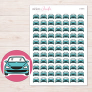 I-13511 planner sticker sheet with enlarged sticker detail