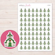 I-13512 planner sticker sheet with enlarged sticker detail