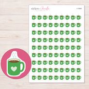 I-13528 planner sticker sheet with enlarged sticker detail