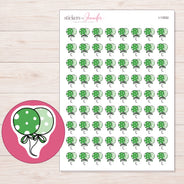 I-13552 planner sticker sheet with enlarged sticker detail