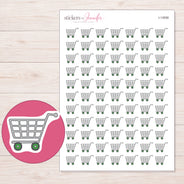 I-13558 planner sticker sheet with enlarged sticker detail