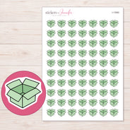 I-13560 planner sticker sheet with enlarged sticker detail