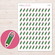 I-13562 planner sticker sheet with enlarged sticker detail