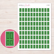 I-13569 planner sticker sheet with enlarged sticker detail