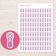 I-13577 planner sticker sheet with enlarged sticker detail