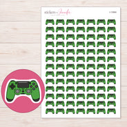 I-13584 planner sticker sheet with enlarged sticker detail