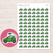 I-13591 planner sticker sheet with enlarged sticker detail