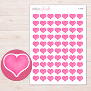 I-13597 planner sticker sheet with enlarged sticker detail