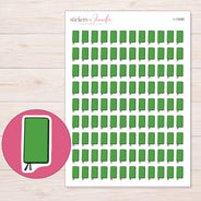 I-13599 planner sticker sheet with enlarged sticker detail