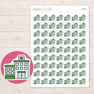 I-13602 planner sticker sheet with enlarged sticker detail