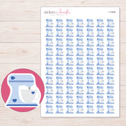 I-13628 planner sticker sheet with enlarged sticker detail