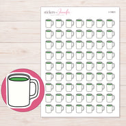 I-13631 planner sticker sheet with enlarged sticker detail