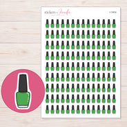 I-13632 planner sticker sheet with enlarged sticker detail
