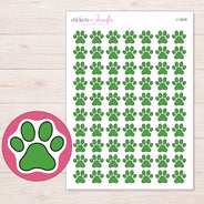 I-13639 planner sticker sheet with enlarged sticker detail