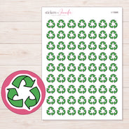 I-13666 planner sticker sheet with enlarged sticker detail