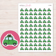 I-13669 planner sticker sheet with enlarged sticker detail