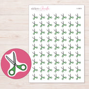 I-13674 planner sticker sheet with enlarged sticker detail