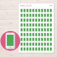 I-13681 planner sticker sheet with enlarged sticker detail
