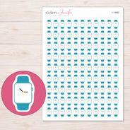 I-13682 planner sticker sheet with enlarged sticker detail