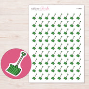 I-13683 planner sticker sheet with enlarged sticker detail