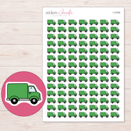 I-13708 planner sticker sheet with enlarged sticker detail