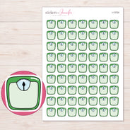 I-13724 planner sticker sheet with enlarged sticker detail