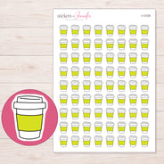 I-13729 planner sticker sheet with enlarged sticker detail