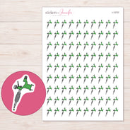 I-13737 planner sticker sheet with enlarged sticker detail