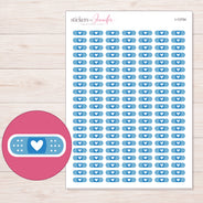 I-13754 planner sticker sheet with enlarged sticker detail
