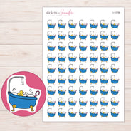 I-13756 planner sticker sheet with enlarged sticker detail