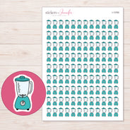 I-13765 planner sticker sheet with enlarged sticker detail