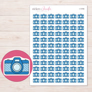 I-13780 planner sticker sheet with enlarged sticker detail
