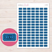 I-13788 planner sticker sheet with enlarged sticker detail