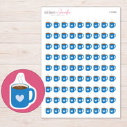 I-13794 planner sticker sheet with enlarged sticker detail
