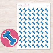 I-13814 planner sticker sheet with enlarged sticker detail