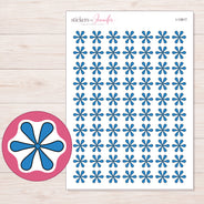 I-13817 planner sticker sheet with enlarged sticker detail