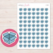 I-13826 planner sticker sheet with enlarged sticker detail
