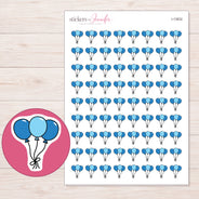 I-13832 planner sticker sheet with enlarged sticker detail