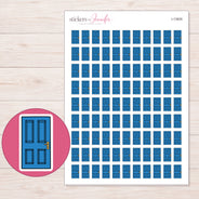 I-13835 planner sticker sheet with enlarged sticker detail