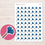 I-13836 planner sticker sheet with enlarged sticker detail