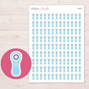 I-13843 planner sticker sheet with enlarged sticker detail