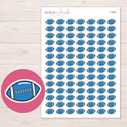 I-13847 planner sticker sheet with enlarged sticker detail
