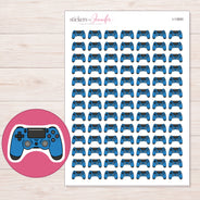 I-13850 planner sticker sheet with enlarged sticker detail