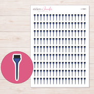 I-13861 planner sticker sheet with enlarged sticker detail