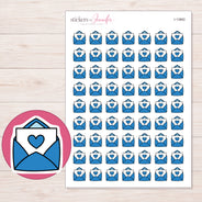 I-13862 planner sticker sheet with enlarged sticker detail