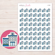 I-13867 planner sticker sheet with enlarged sticker detail